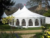 Marquee hire at Norton Conyers